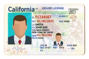 REAL California ID